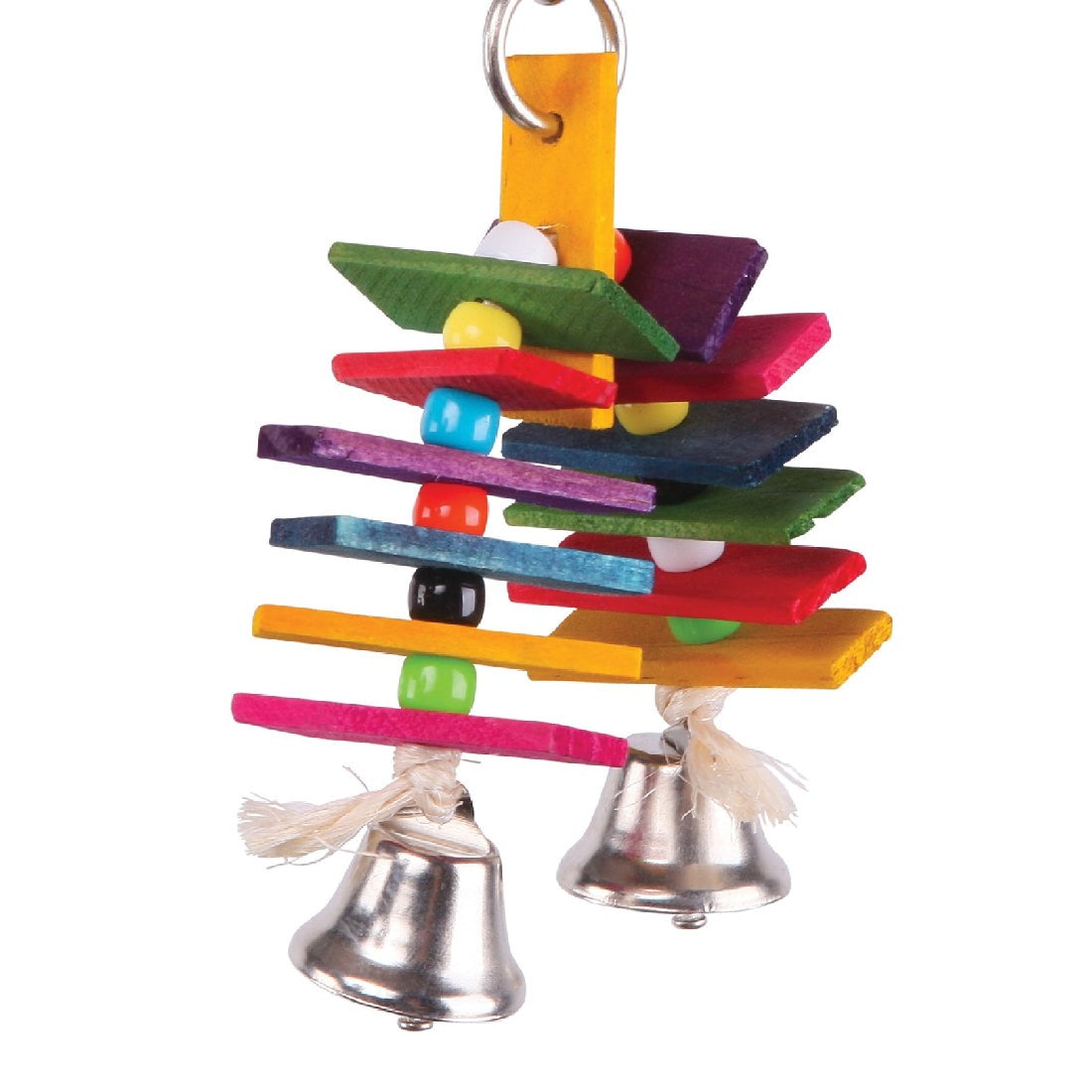 Small Bird Toy With Arch Chips Bells