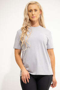 Casual Tee- Grey