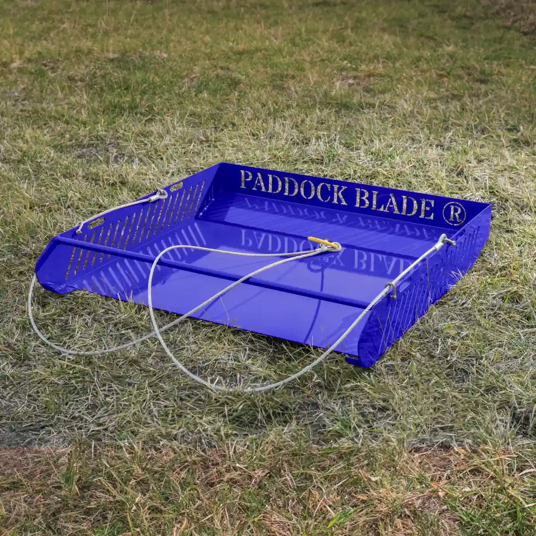 Paddock Blade True Blue Horse Manure Collector | Premium Australian Made | Free Delivery