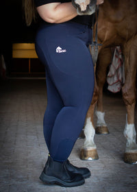 Women's Navy CoolMax Breeches without Silicone