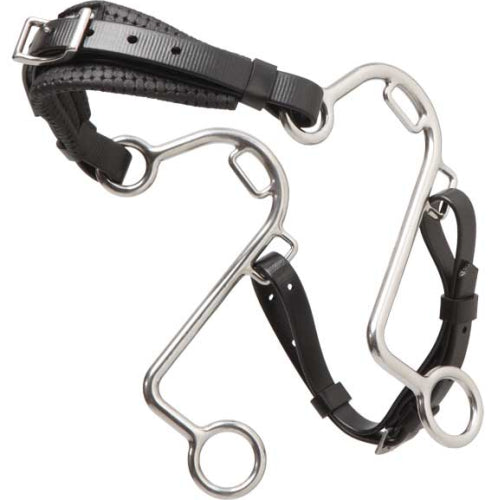 "S" Hackamore - Stainless Steel