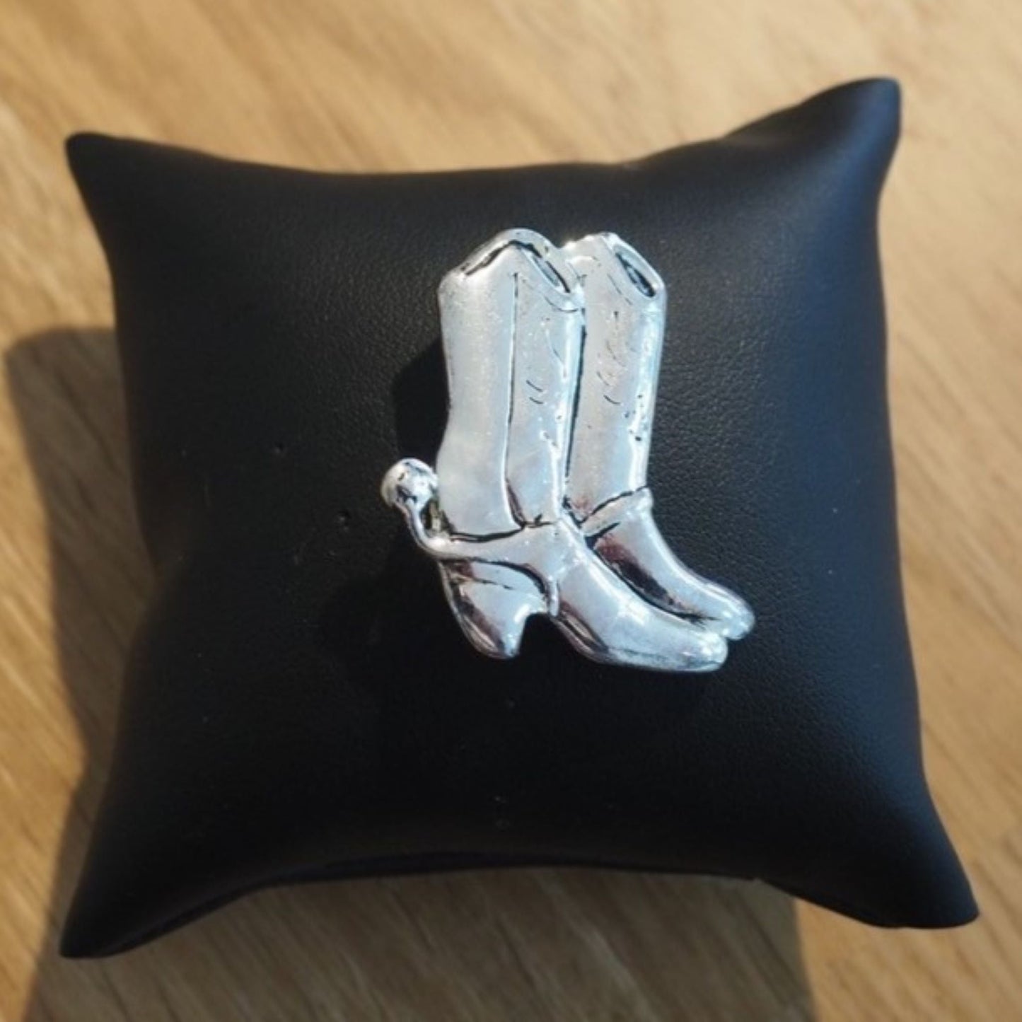 Cowboy Boot Brooch