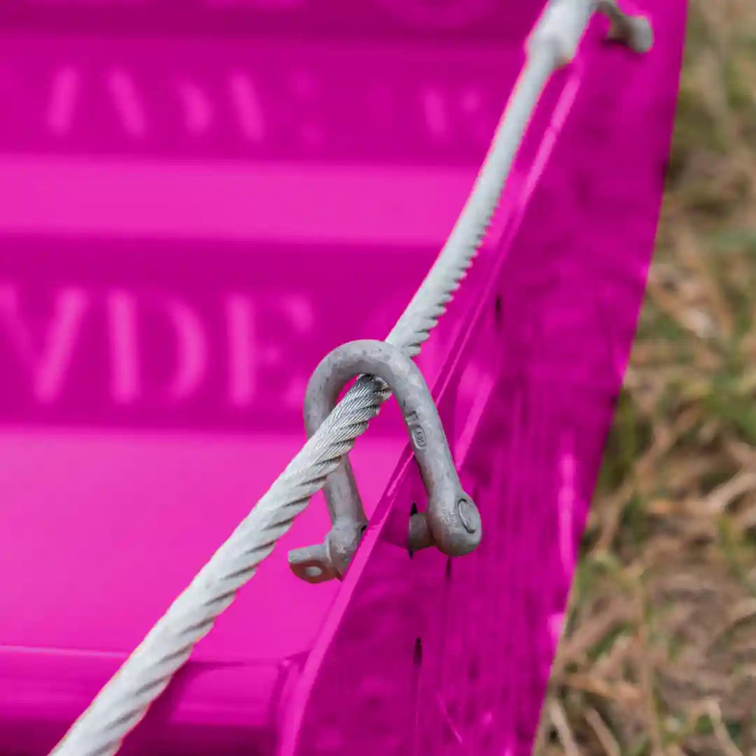 Paddock Blade Premium Horse Manure Collector Hot Pink | Australian Made | Free Delivery