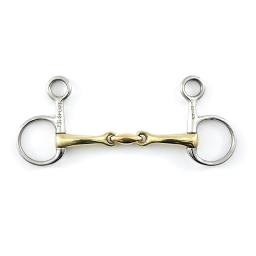 Premier Equine Brass Alloy Hanging Cheek with Lozenge