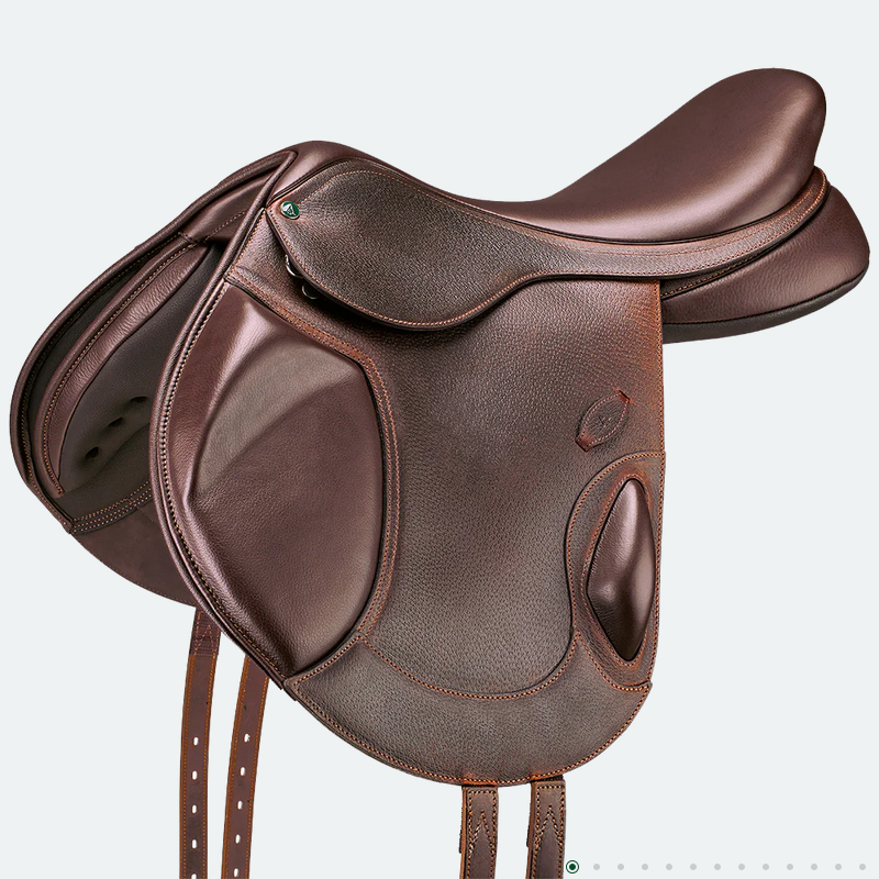 Arena Monoflap Jump Saddle Brown [:42cm 16.5"]