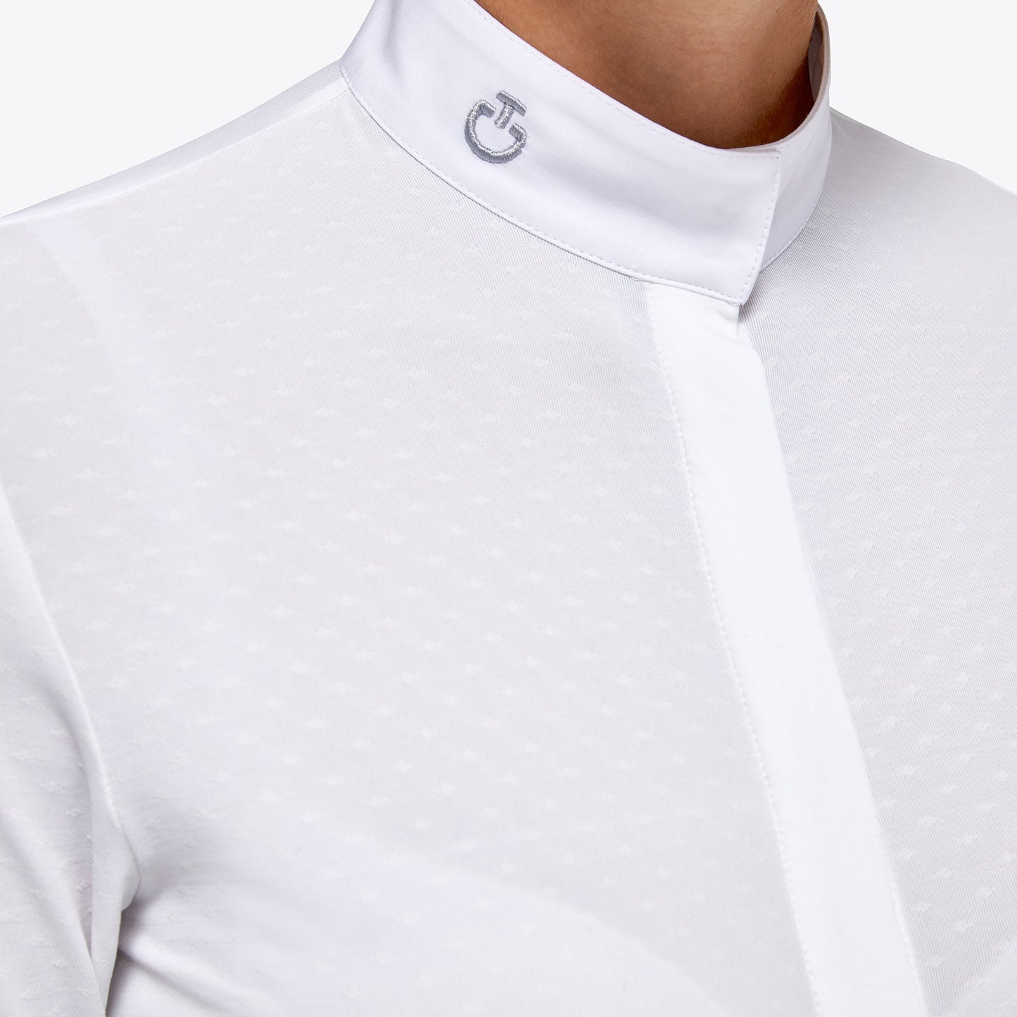 Cavalleria Toscana Swiss Dot Competition Shirt