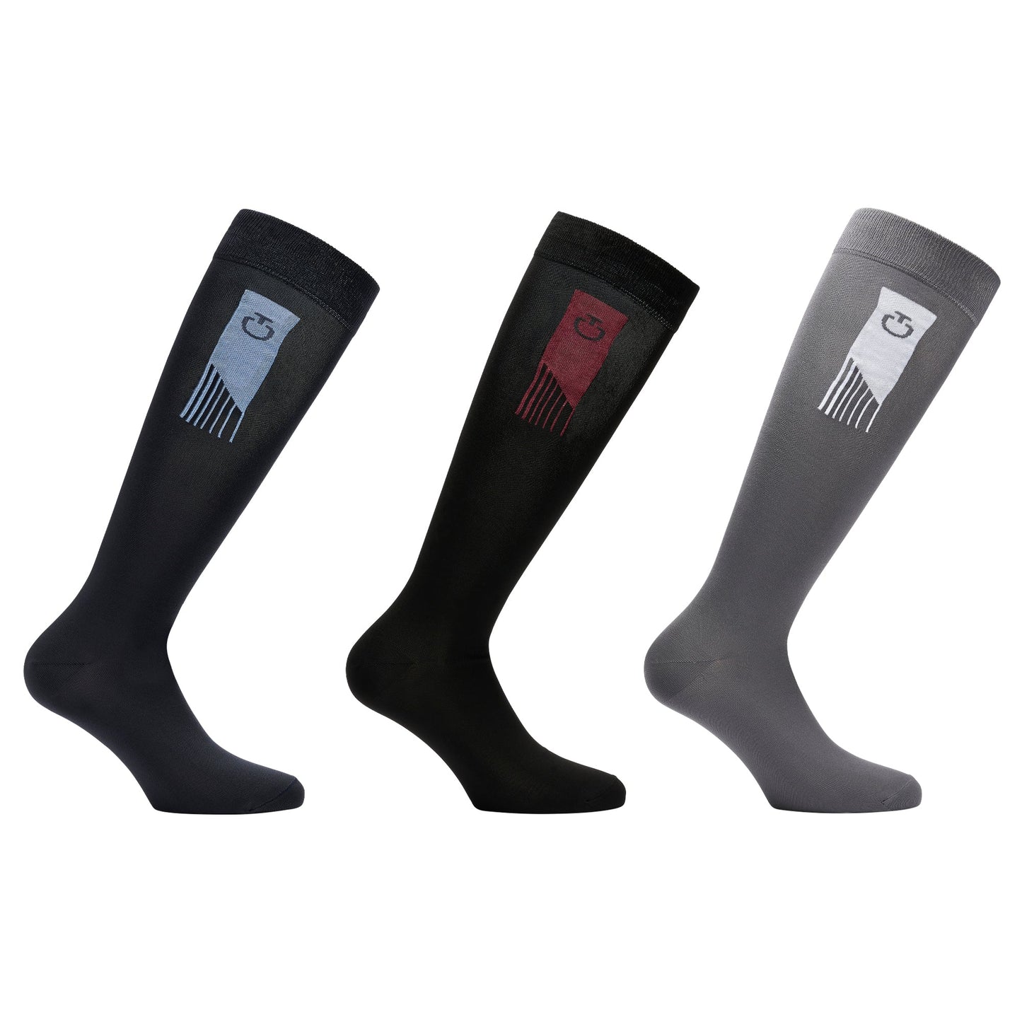 Cavalleria Toscana CT Racing Stripe Socks - 3 Pack