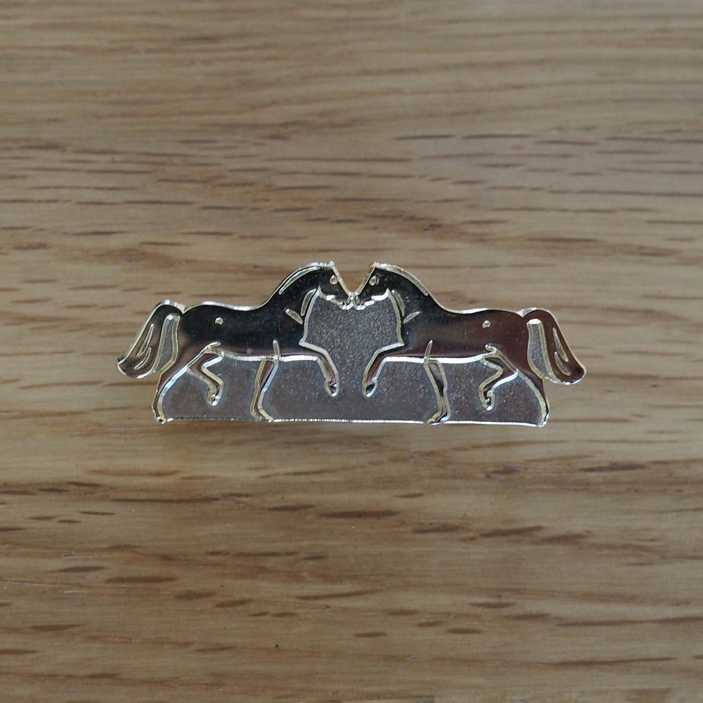 2 Horses Brooch