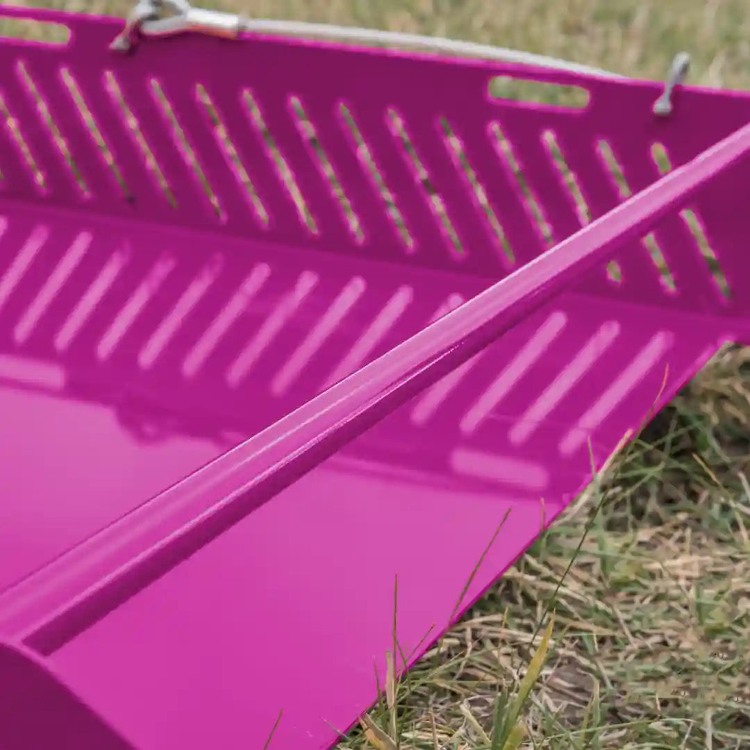 Paddock Blade Premium Horse Manure Collector Hot Pink | Australian Made | Free Delivery