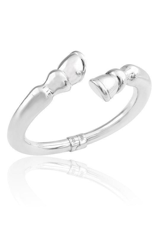 Hitchley & Harrow SS01 Silver Hooves Bangle