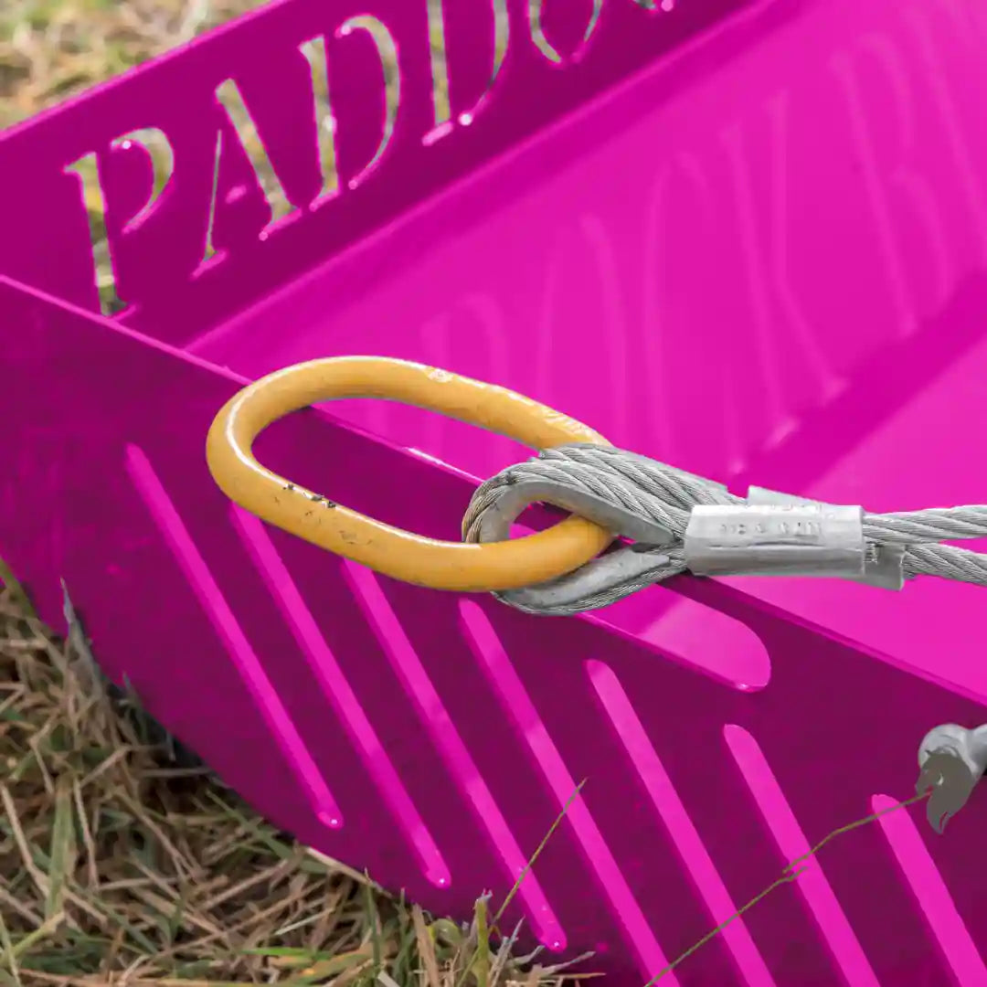 Paddock Blade Premium Horse Manure Collector Hot Pink | Australian Made | Free Delivery