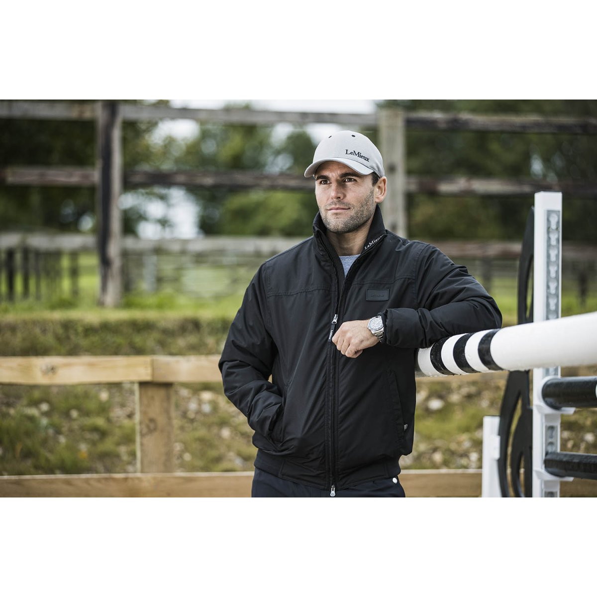 LeMieux Mens Elite Crew Jacket