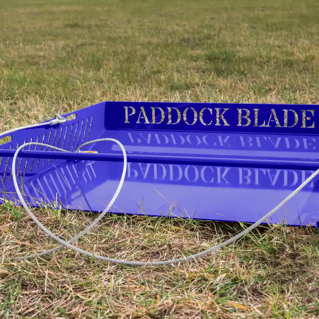 Paddock Blade True Blue Horse Manure Collector | Premium Australian Made | Free Delivery