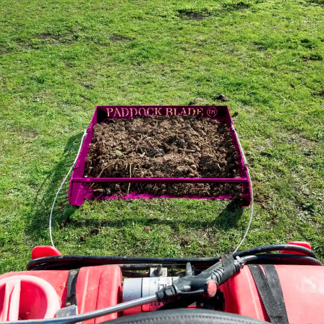 Paddock Blade Premium Horse Manure Collector Hot Pink | Australian Made | Free Delivery