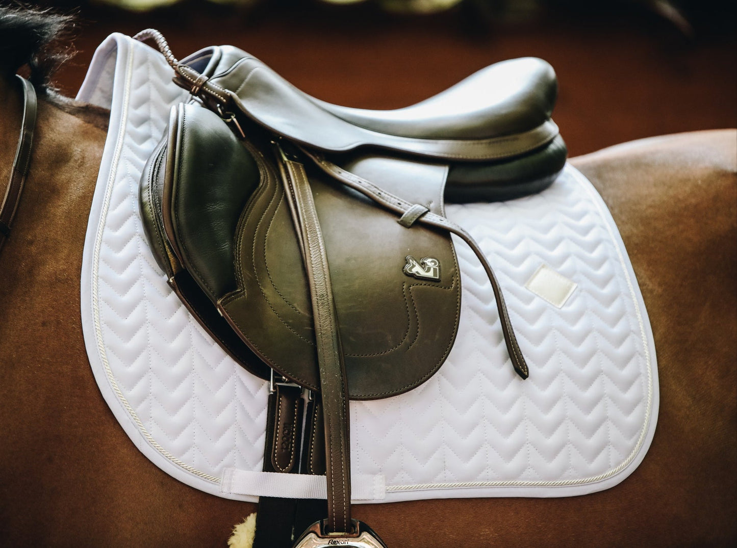 Kentucky Saddle Pad Fishbone - Show Jump