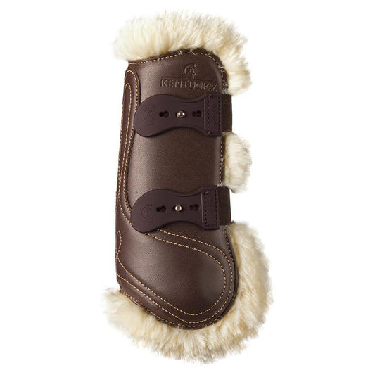 Sheepskin Leather Tendon Elastic Boots