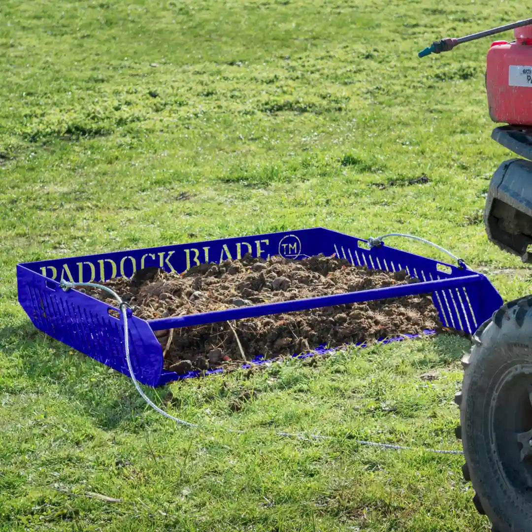 Paddock Blade True Blue Horse Manure Collector | Premium Australian Made | Free Delivery