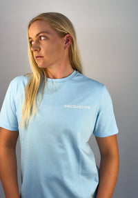 Casual Tee- Sky Blue