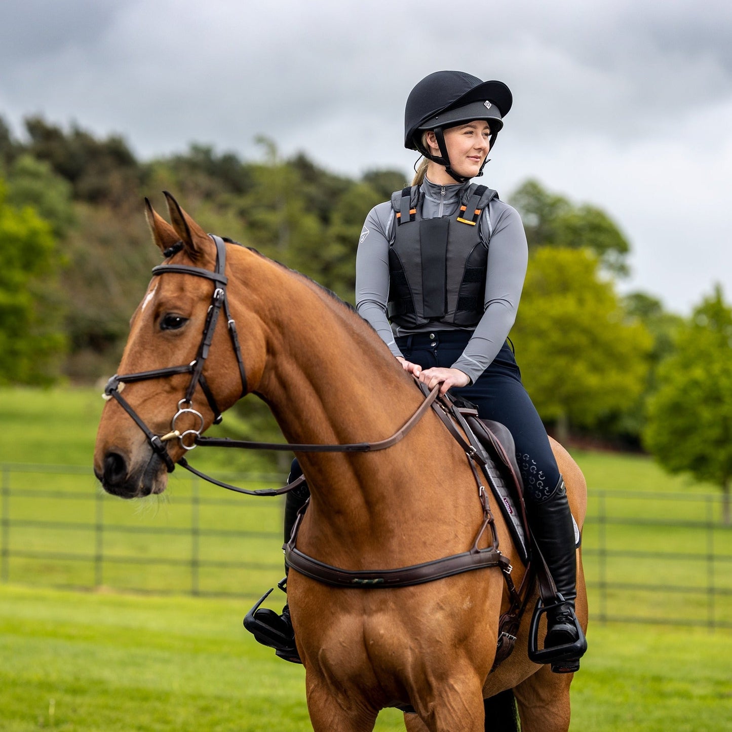 Charles Owen 4 Star Equestrian Helmet