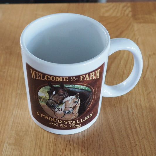 A Proud Stallion Mug