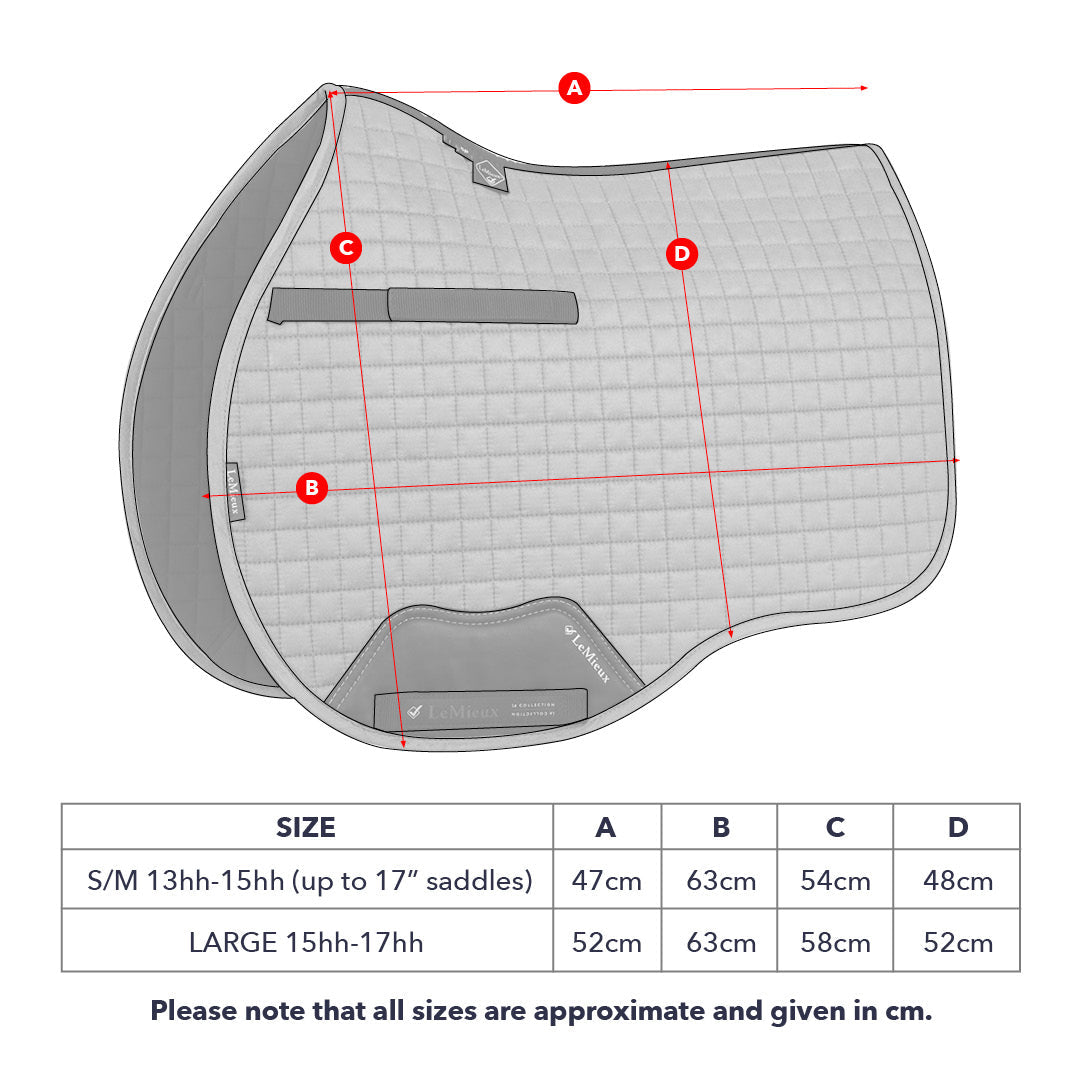 GP Square Suede Pad by LeMieux