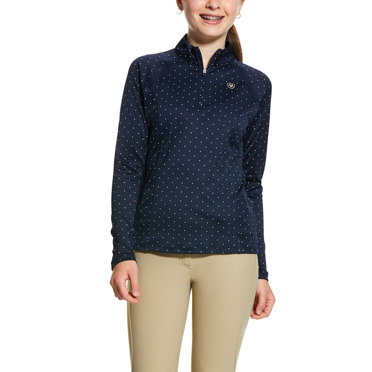 Ariat Kids Polo Top 1/4 Zip Sunstopper 2.0