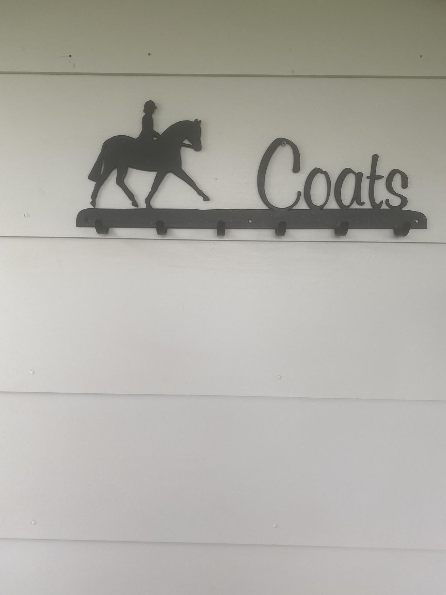 Australian Riding Pony 6 Hook Coat Rack - Ridden