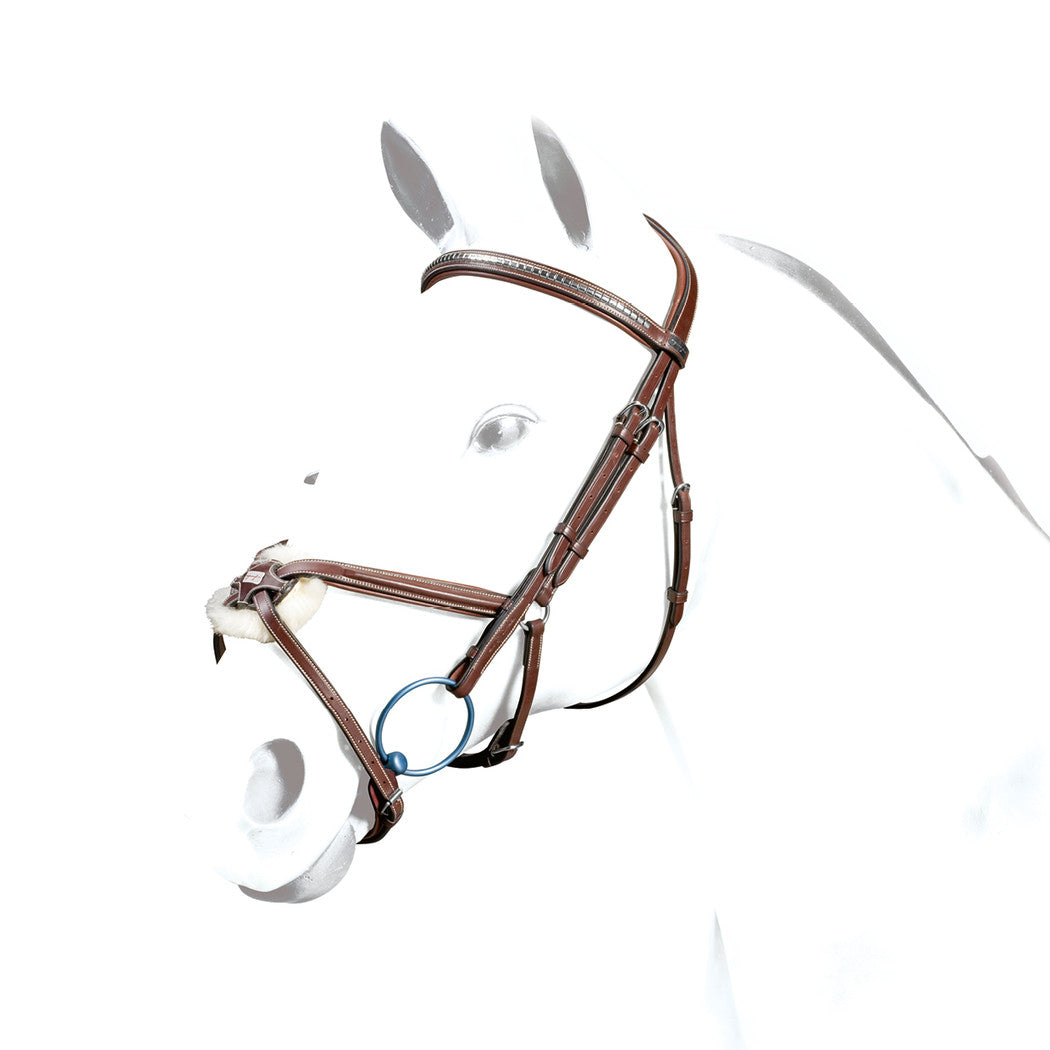 Equipe Grackle Noseband, Raised Design