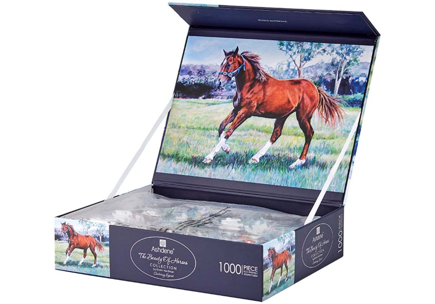 Beauty Of Horses - Cantering Jigsaw