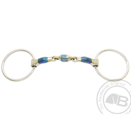 Bombers Bits - Elliptical Loose Ring Horse Bit: Premium Equestrian Equipment for Discerning Riders