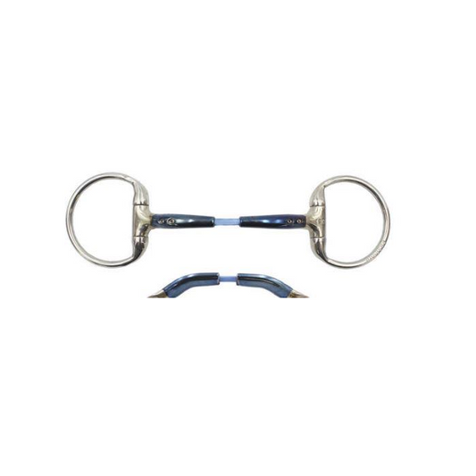 Bombers Bits - High-quality Equestrian Equipment: Cable Eggbutt Snaffle Bit