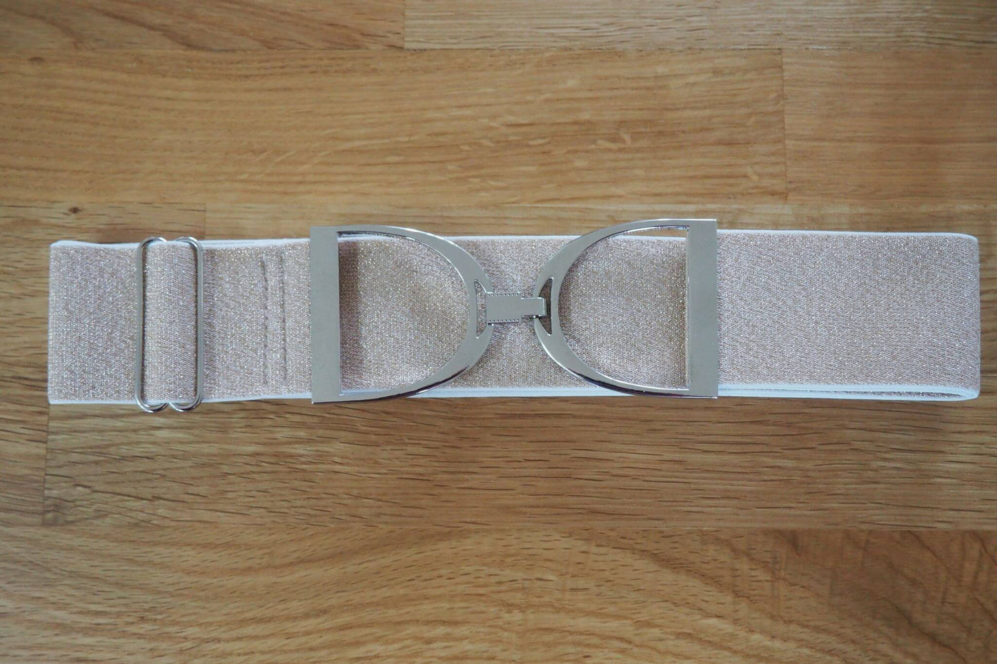 Champagne Glitter Stirrup Belt