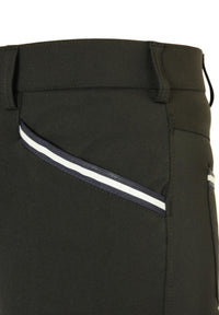 Women's Horse Riding Breeches: CoolMax Jodhpurs with Silicone Seat Grip, Black, Sizes 6-28