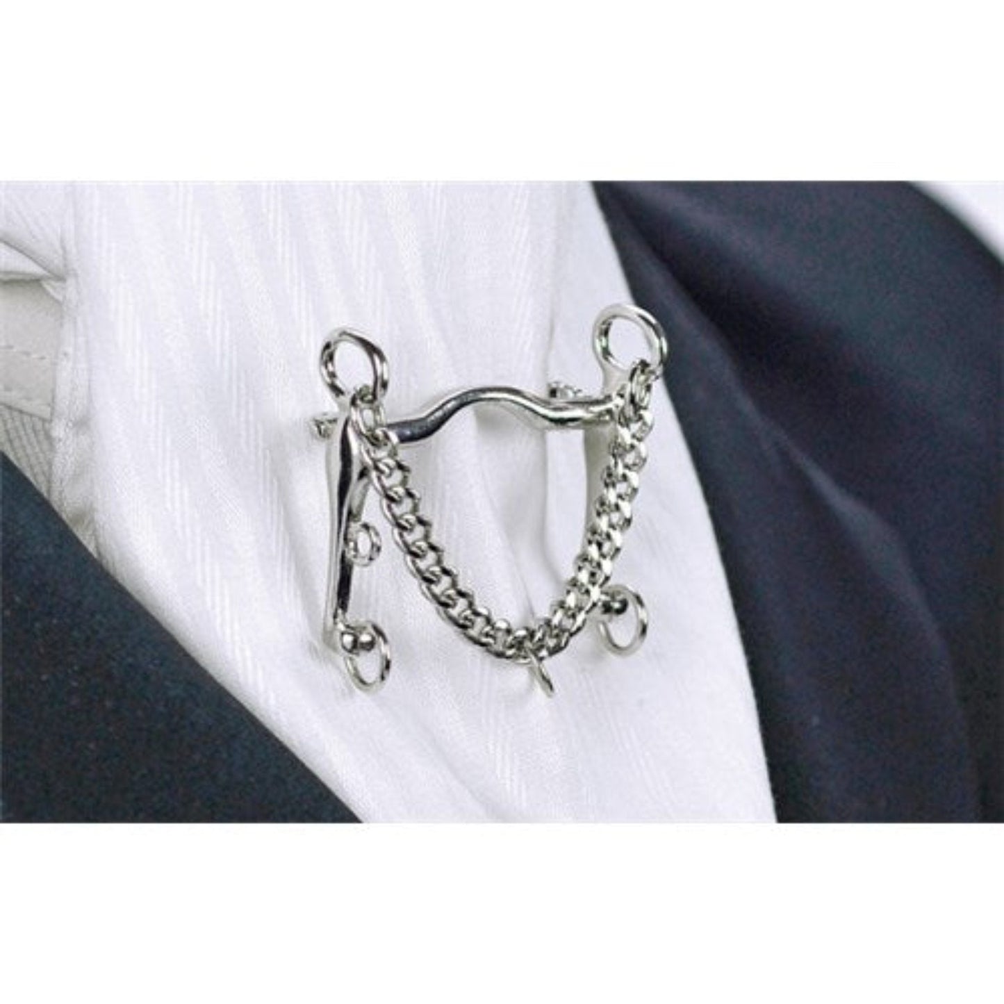 Curb Chain Brooch