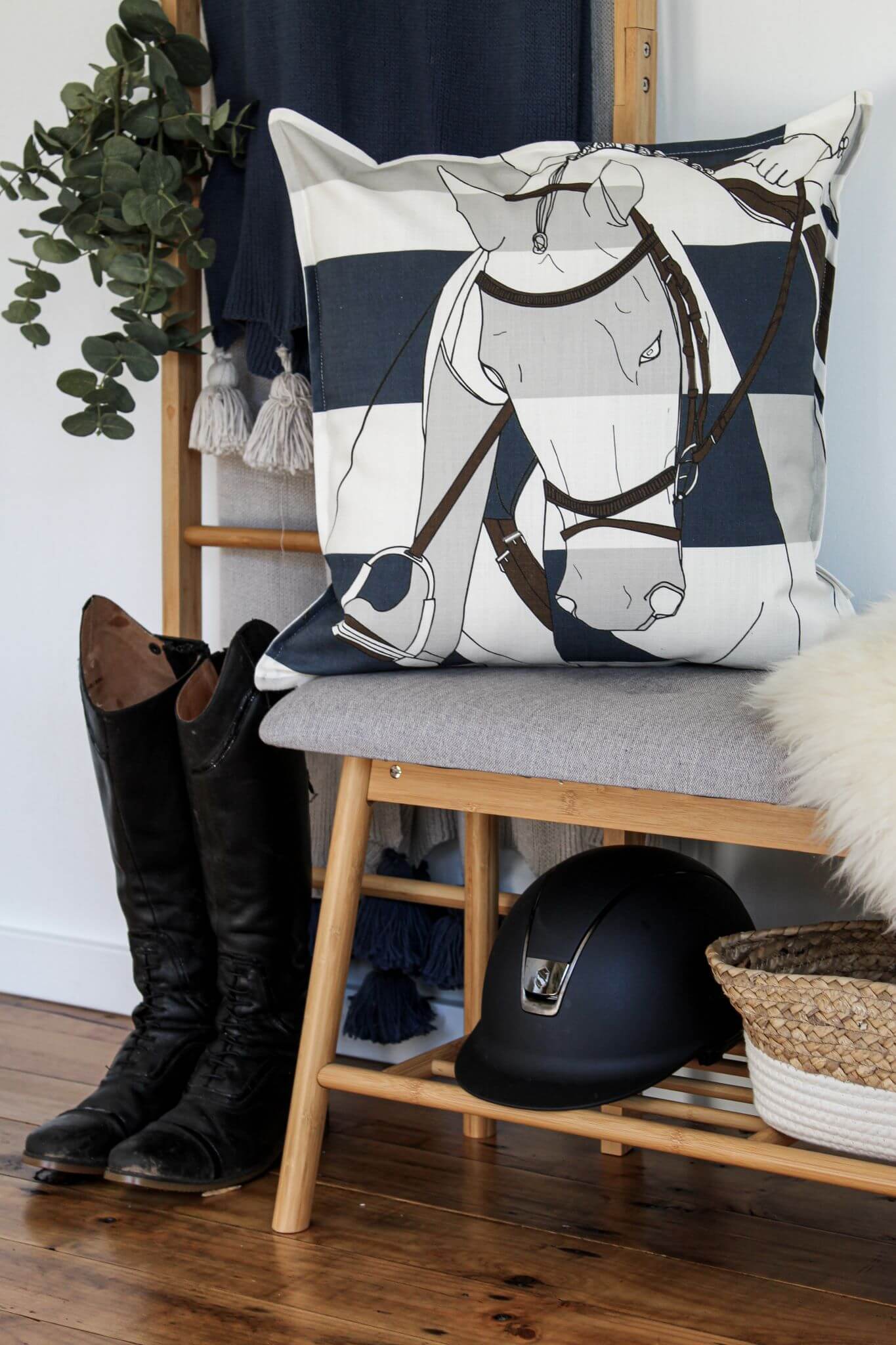 Dressage Cushion - Navy