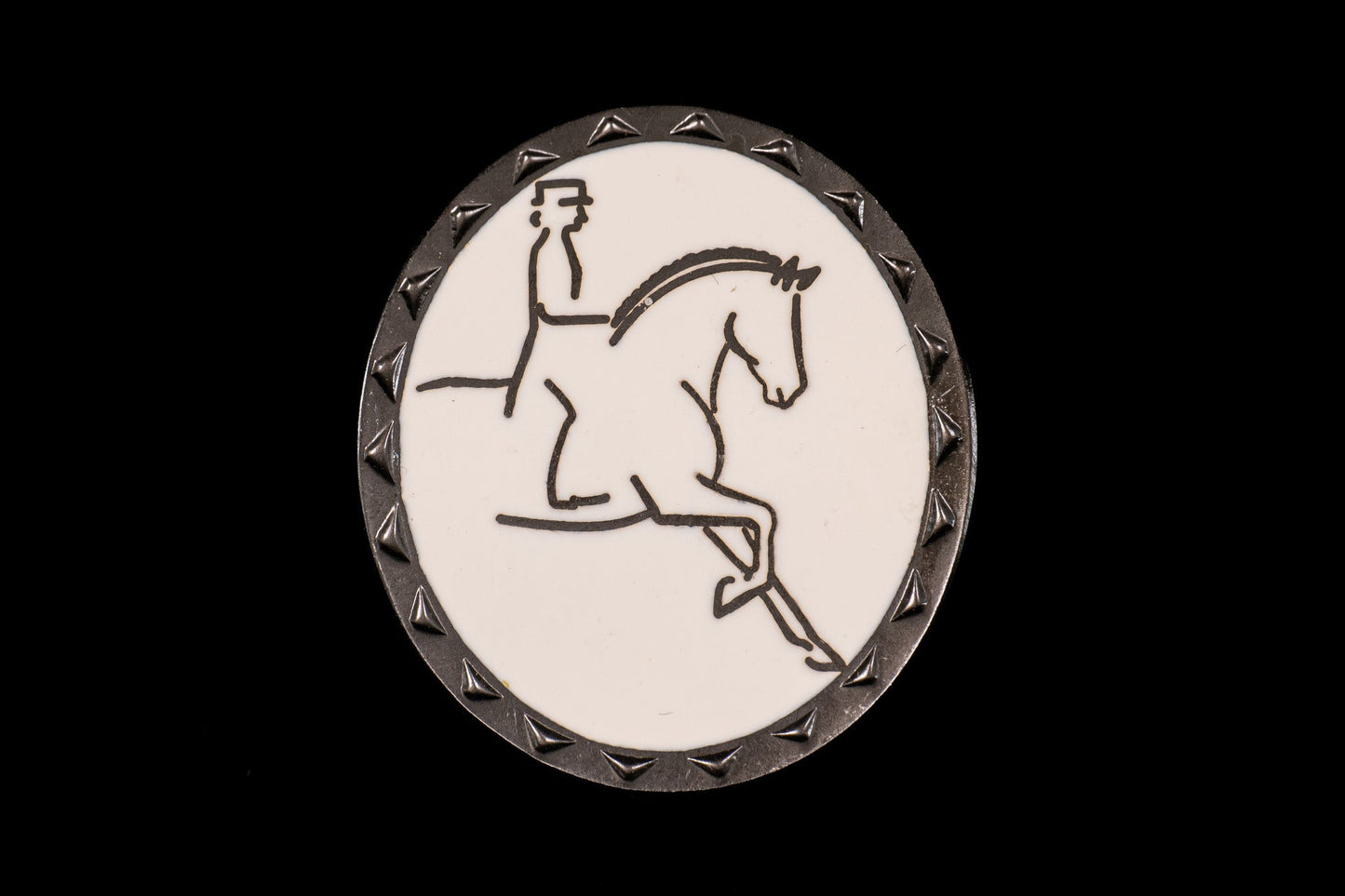 Dressage Rider Brooch