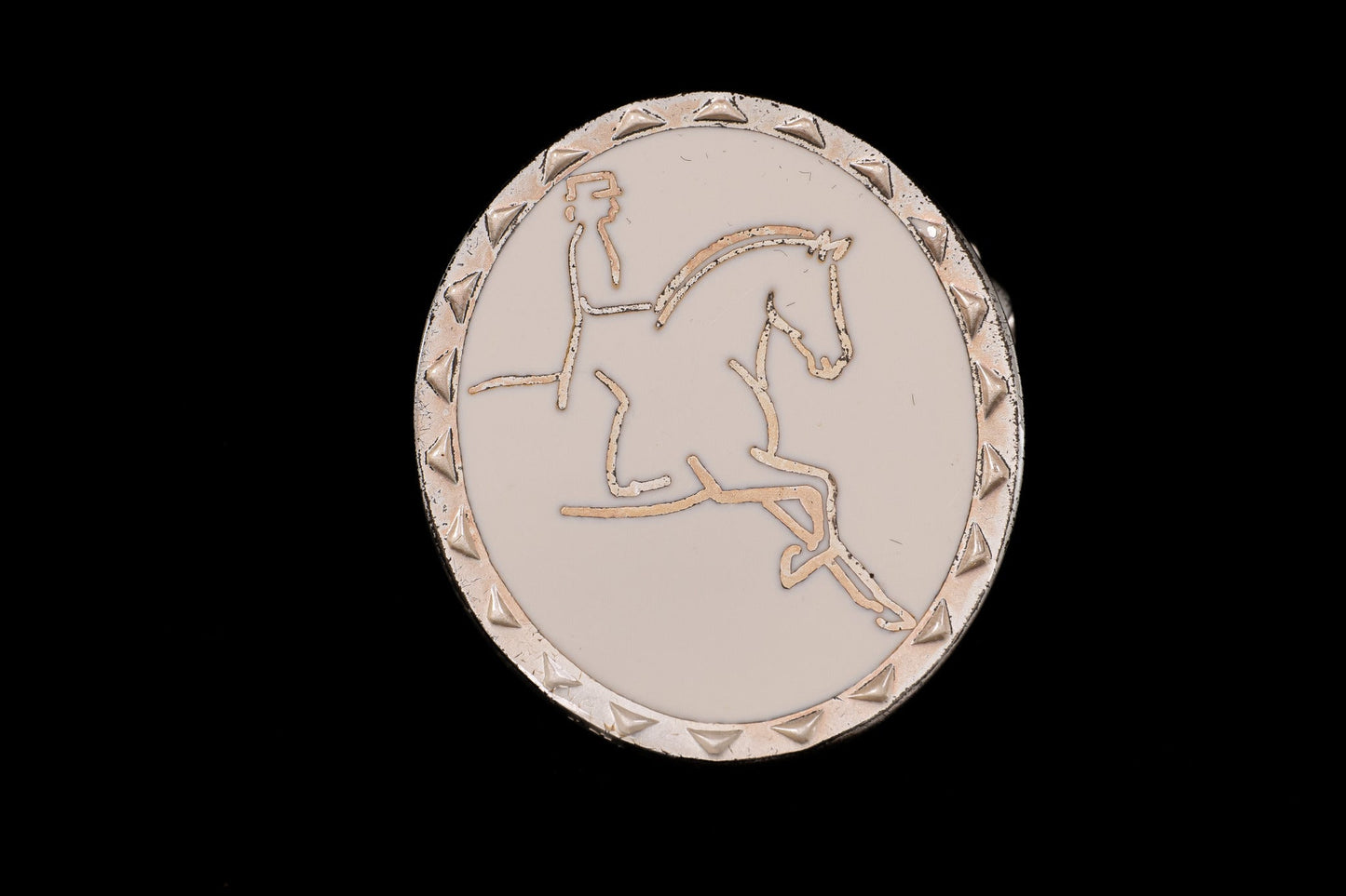 Dressage Rider Brooch