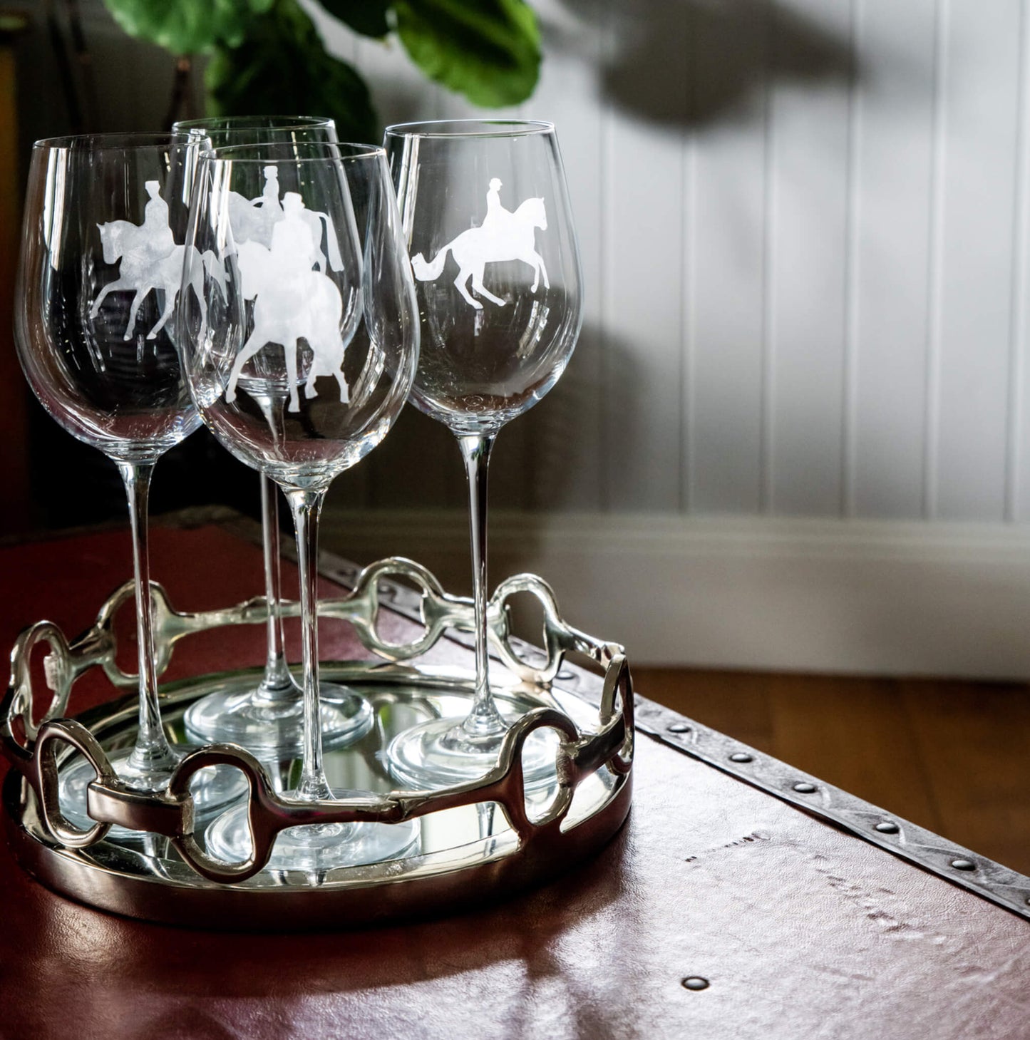 Dressage Series Wine Glasses