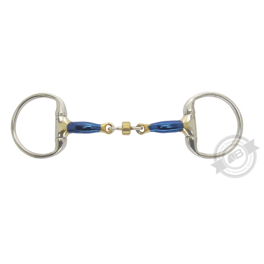 Bombers Bits Eggbutt Buster Roller: A High-Quality Equestrian Horse Bit