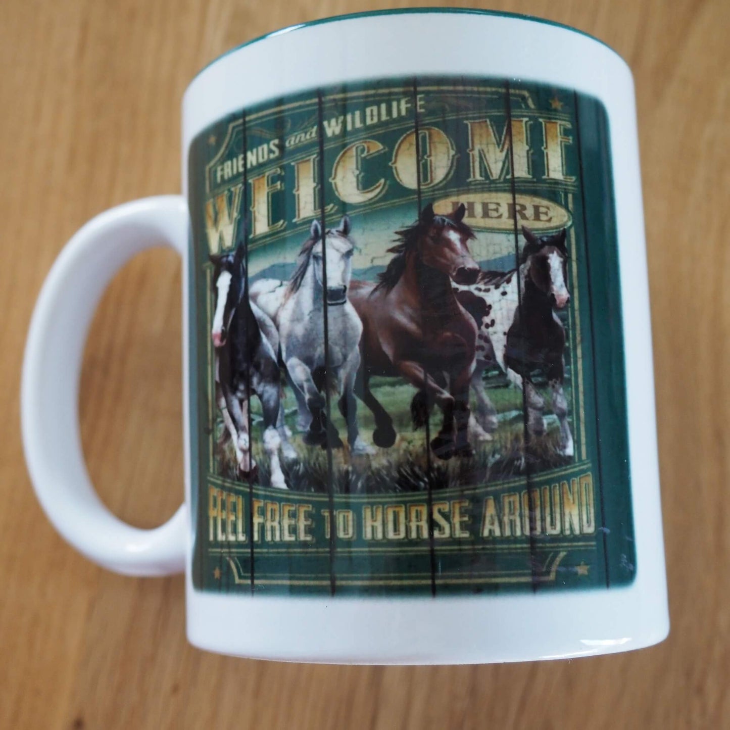 Feel Free to Horse Around Mug