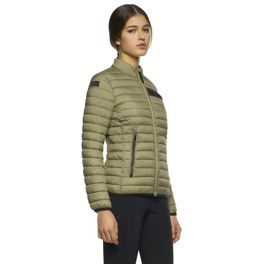 Cavalleria Toscana CT Team Read Stripe Quilted Jacket