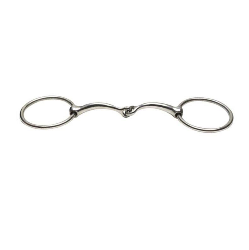 Loose Ring Snaffle with Curved Mouth