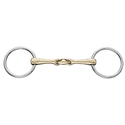 Sprenger KK Ultra Loose Ring Snaffle - Double Joint - 14mm