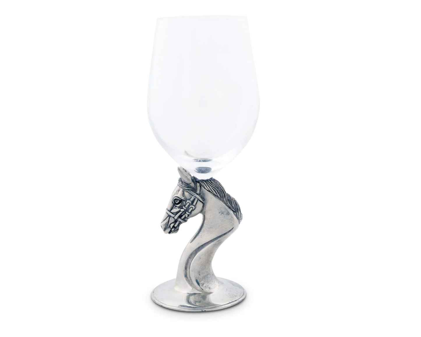 Horse Head Wine Glass