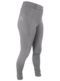 Horse Riding Tights In Grey - Available In Sizes 6 To 28