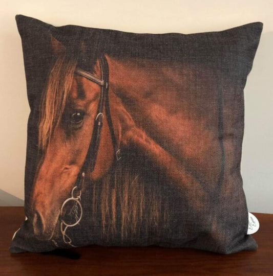 Horse Design Cushion - Flicka