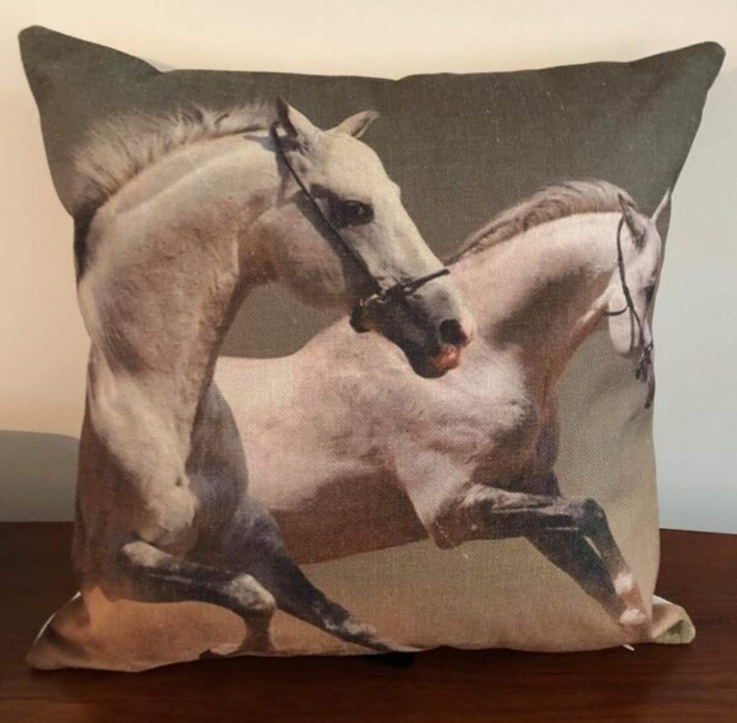 Grey Arabs Cushion