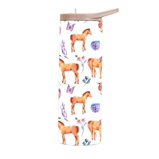 IPPICO | Horse and Foal Print Drink Bottle