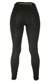 Black Winter Horse Riding Tights