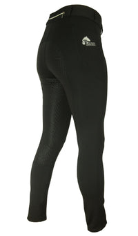 Black Winter Horse Riding Tights